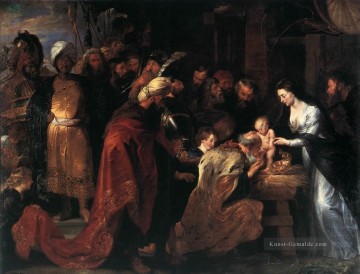 Peter Paul Rubens Werke - Anbetung der Könige Barock Peter Paul Rubens